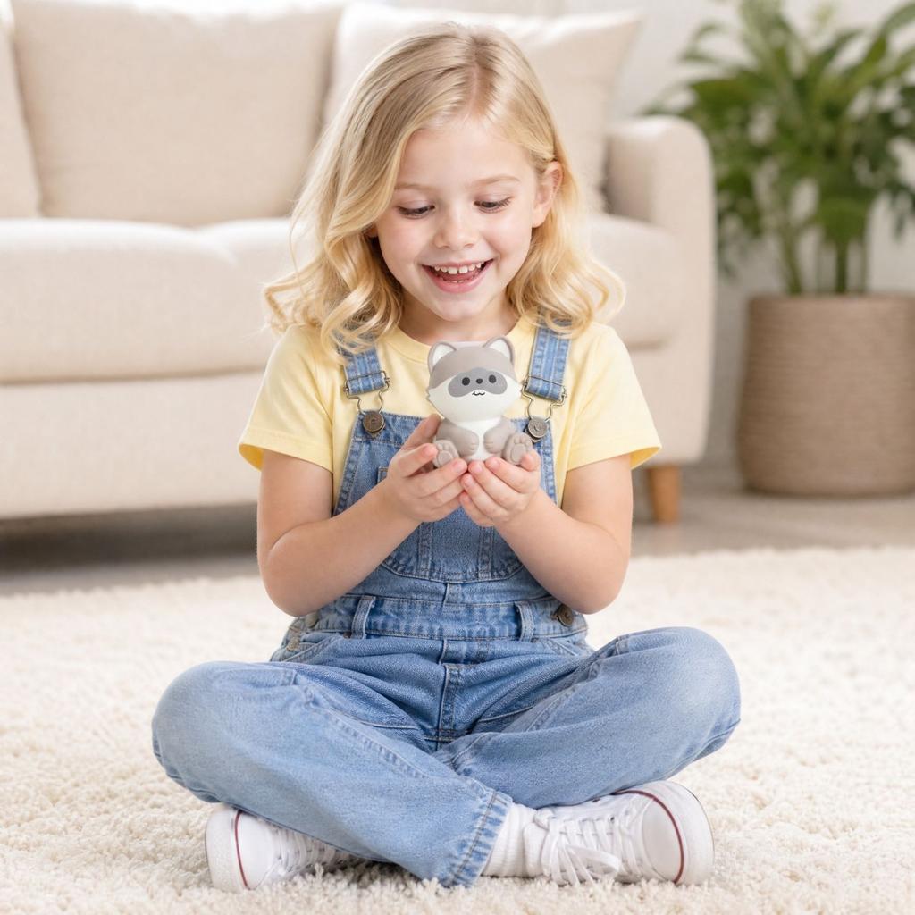 Slow Rising Toy with Soft Cute Texture, Sensory Toy for Kids and Adults