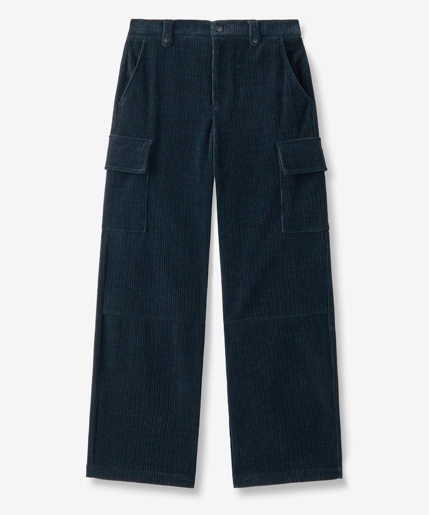 MINAV Cargo Velvet Corduroy Pants [Navy]