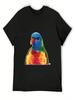 Marvin The Lorikeet T-Shirt Plus Size Clothes For A Boy Kawaii Clothes Short Sleeve Tee Unisexs Clothes