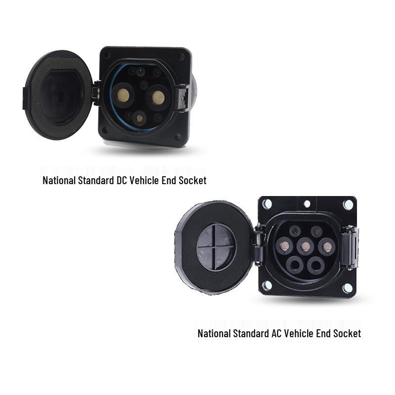 New Energy Vehicle AC/DC Charging Socket with Euro/US Connector