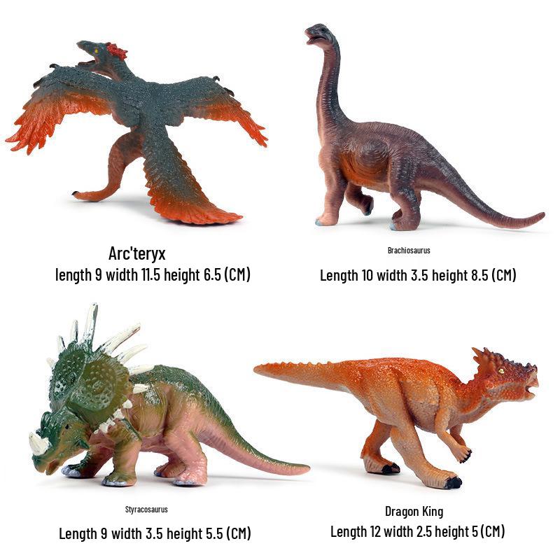 Jurassic Simulation Dinosaur Toys: Spinosaurus, Tyrannosaurus Rex, Mosasaurus