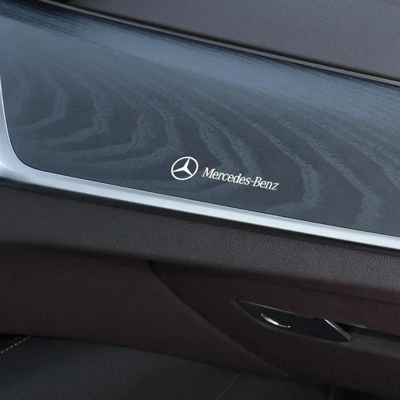 DLT2 Car Goods Brake Caliper Badge Sticker Decorate Decal For Mercedes Benz AMG W204 W205 W212 W213 W221 W117 W177 W246 GLA GLC CLA A