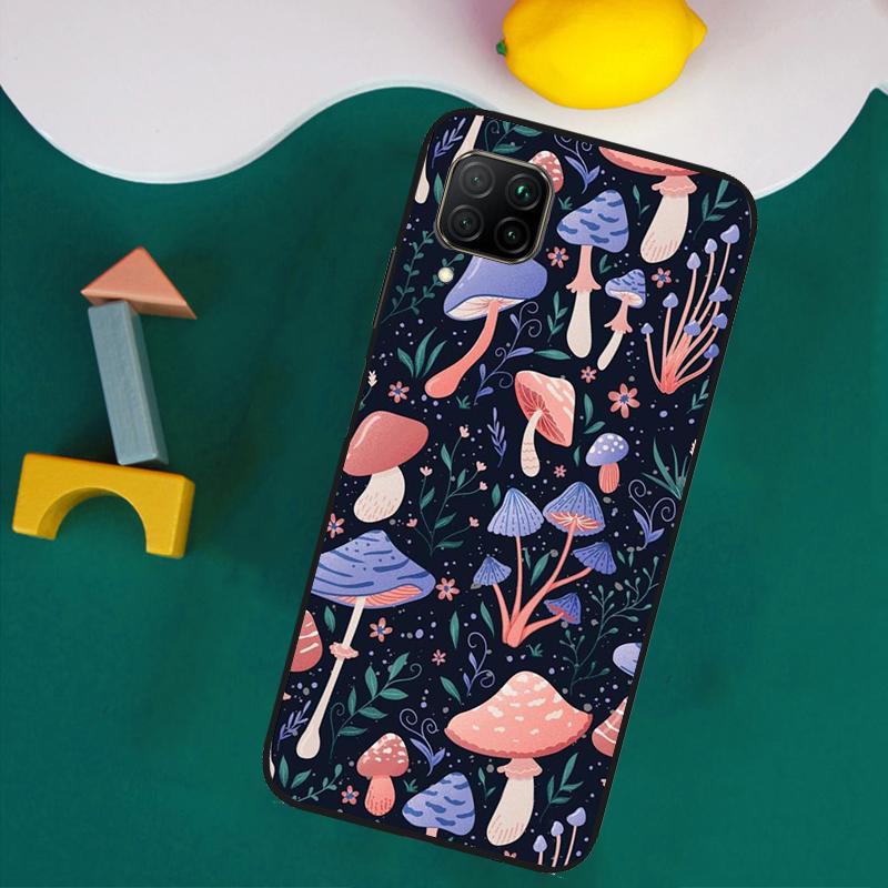 Trippy Mushroom For Huawei Nova 11i 12s 12i 8i 7i Y73 Y70 Y90 Y60 Y72 Y61 Y91 9 10 SE P30 Pro P40 Lite Case