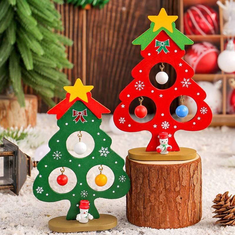 Unique Wooden Christmas Tree Decoration For Kids Diy Crafting Fun And Holiday Gift Giving
