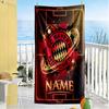 Bayern Munich Fan Art Customized Name Beach Towel Quick-Dry Soft Microfiber
