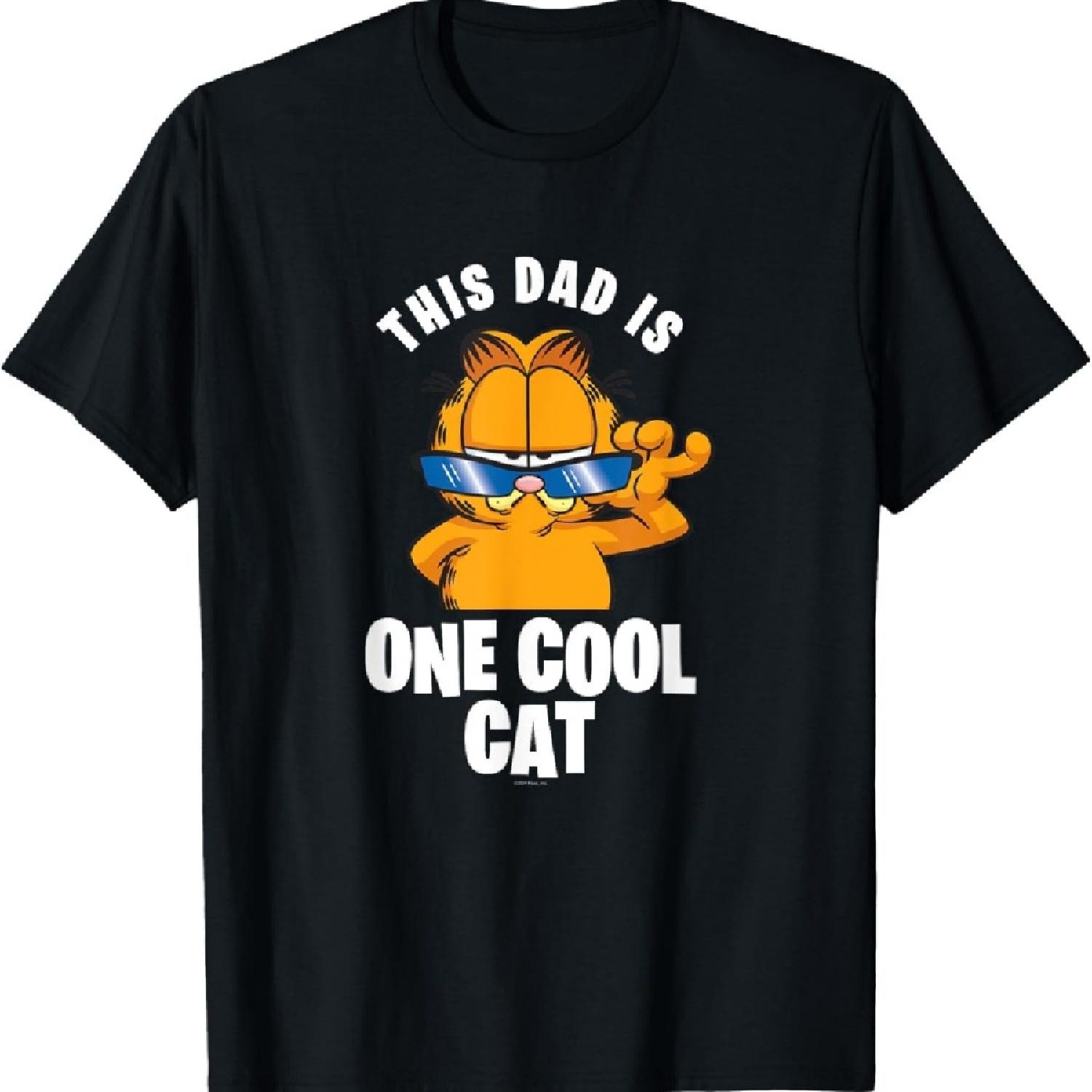

Garfield Father s Day This Dad Is One Cool Cat Shades T-Shirt XXXXXL чёрный