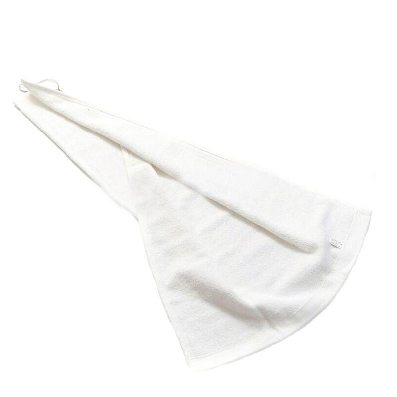 Golfs Towel Soft Cotton Wipe Cleaner Golfs Head Cleaning Cloth with Carabiner Buckle Hook Clip Golfs Club Wiping Cloth