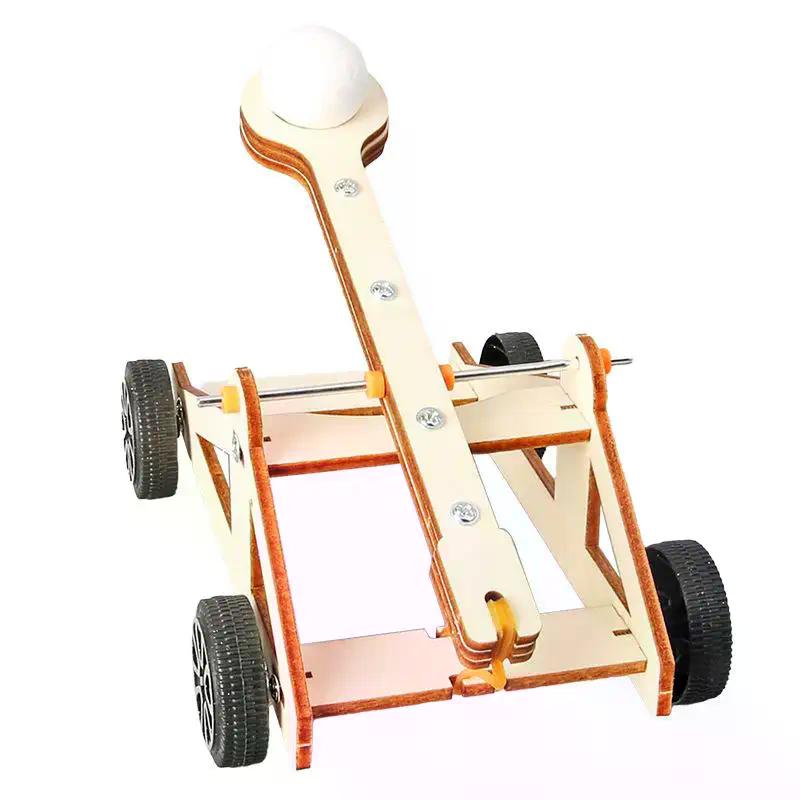 1set DIY Science Experiment Kit and Education Model DIY Catapult Toy for Physics Science Toys Children Gift Project