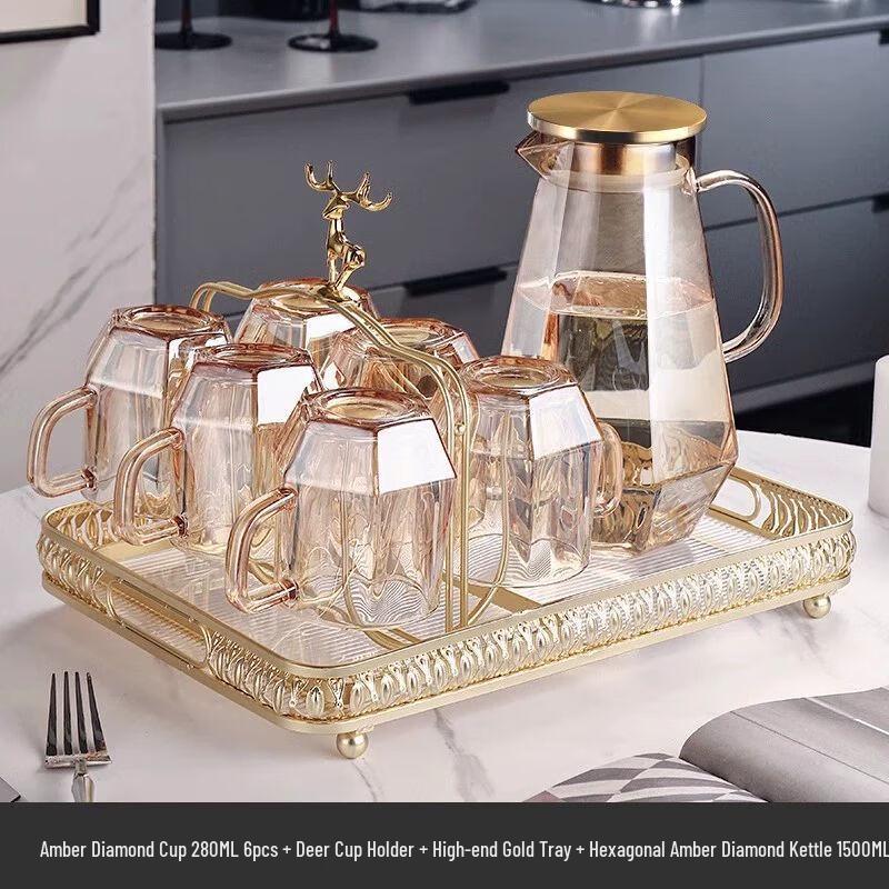 TXRMDX Premium Glass Drinkware Set