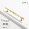 French Modern Gold Zinc Alloy Cabinet Handle