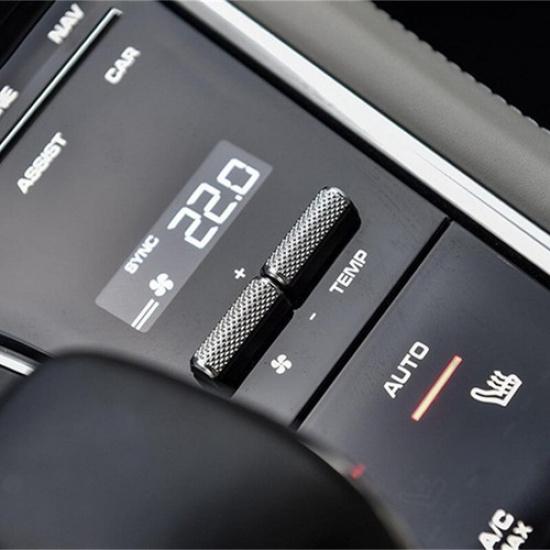 1x Air Conditioner Ajust Button Replace Trim For Porsche Panamera 2017-