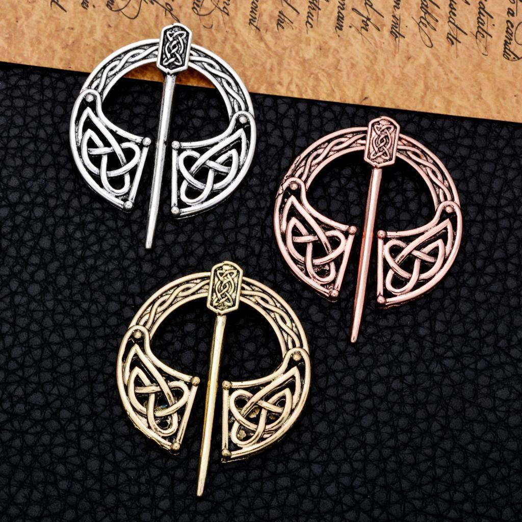 Viking Penannular Brooch Buckle Clasp Clothes Fasteners Pin Medieval Charms