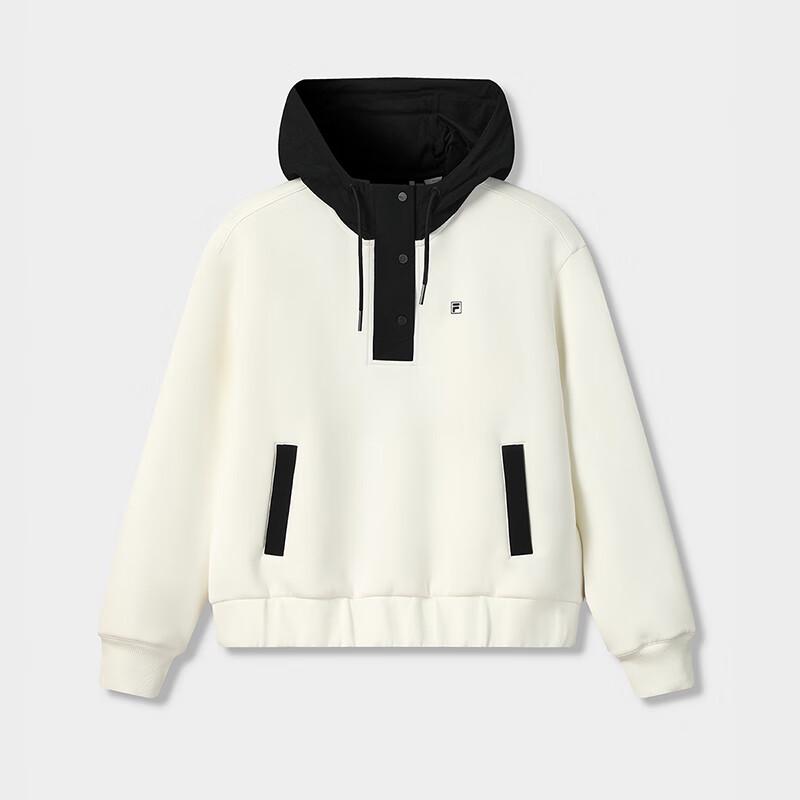 FILA Women s 2025 Winter Colorblock Hooded Sweatshirt M