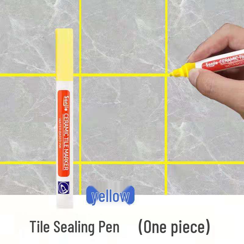 Waterproof Mildew-Proof Tile Grout Pen for Stain Removal and Repair