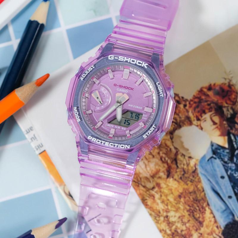 Casio Orologio da Donna Viola GMA-S2100SK-4APR
