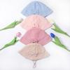 Cute Bowknot Baby Fisherman Hat Adjustable Bucket Cap New Princess Hat  Spring Summer