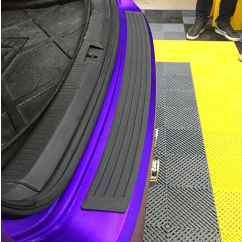 

Универсальная накладка на порог багажника автомобиля, защитная пластина для заднего бампера, резиновая полоса для Renault megane 2 3 Duster/logan/captur