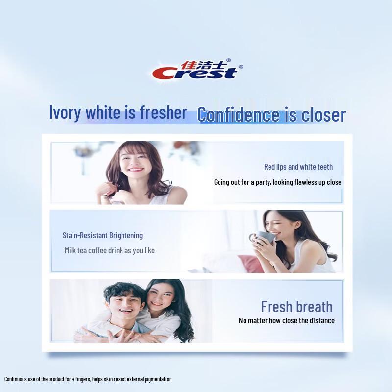 Crest Dual Essence Whitening Toothpaste