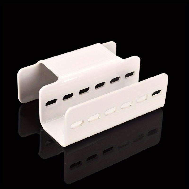 Akrylový držák na kleštičky na řasy Stojan na 6 otvorů Pinzety Stojánek Držák na prodlužování řas Nástroj na líčení