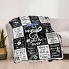 Music Teacher Blanket Custom Name Home Decor Soft Cozy For All Seasons Perfect Gift For Office Bed Living Room Picnics Sofas Birthdayst75
