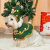 2025 Christmas Pet Clothes Christmas Tree Pet Cape Shawl Dog Transformed Into Holiday Gifts Ropa Para Perro Puppy Clothes