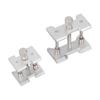 2Pcs Watch Movement Clamp Aluminum Alloy Case Vice Holder Adjustable Repairing Tools