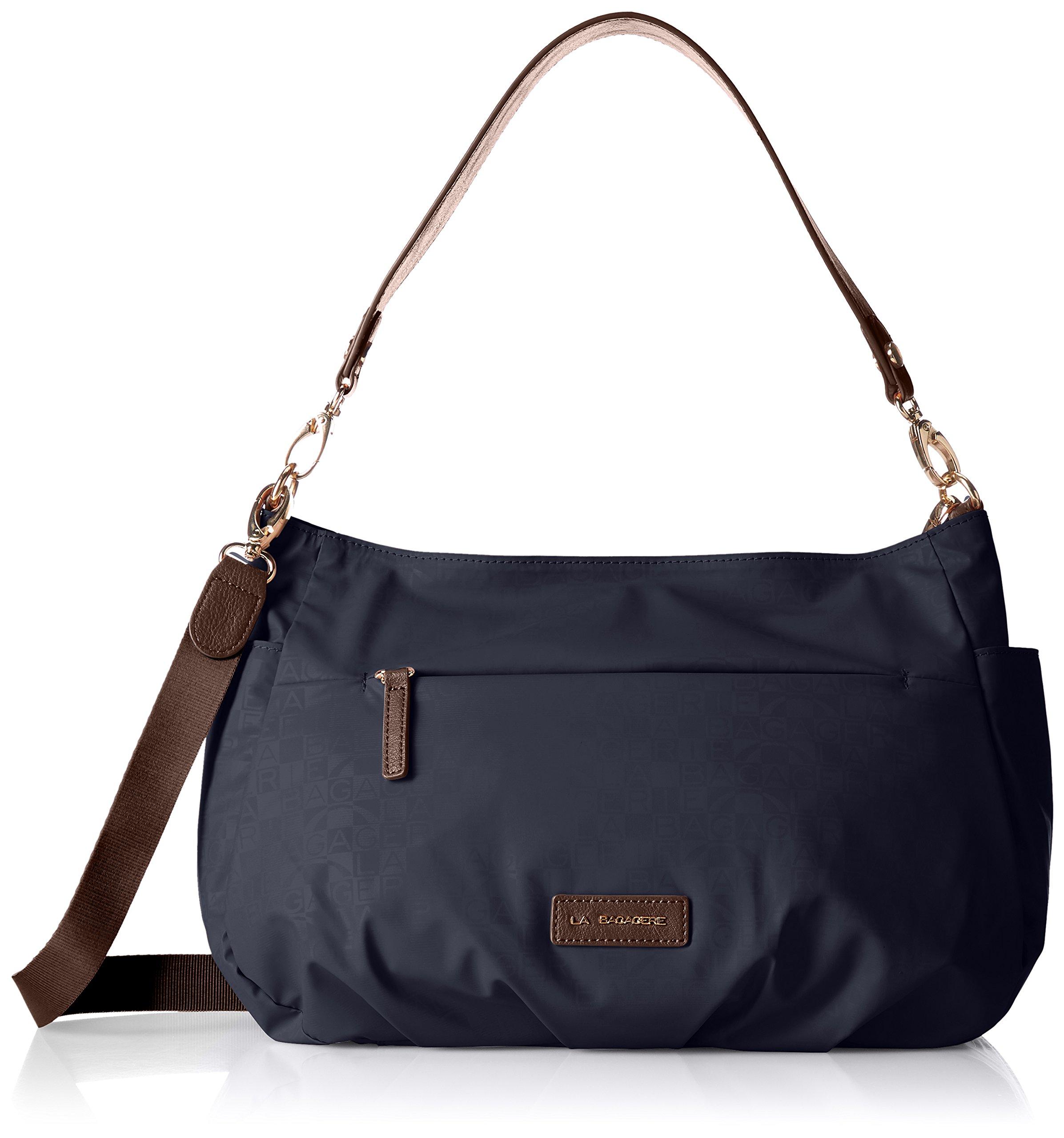 

MONOGRAMME shoulder bag for women Navy [Labagerie] 2-way B71-09-04