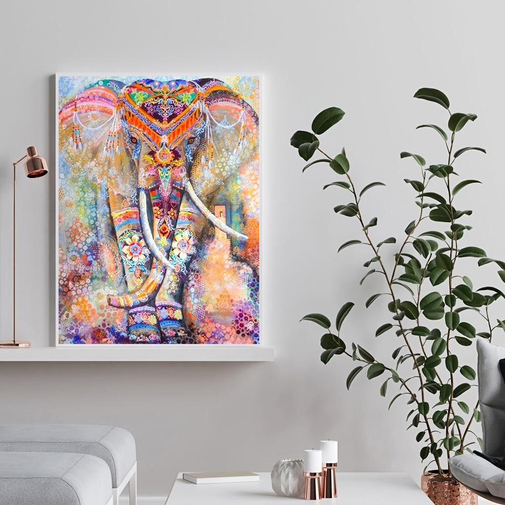 5D DIY diamantová malba Mocná sada mamutího křížového stehu Mozaika Diamantové vyšívání Růže plná kulatá/čtvercová vrtačka Domácí dekorace