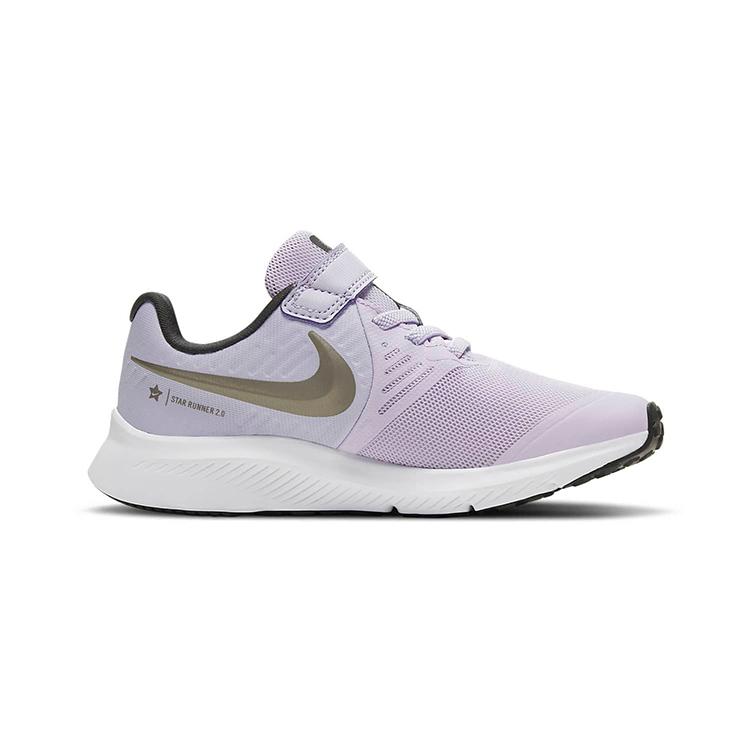 Nike Star Runner 2 Slip Resistant Abrasion Resistant Slip Resistant Abrasion Resistant Low top Kids' Running Shoes AT1801-502
