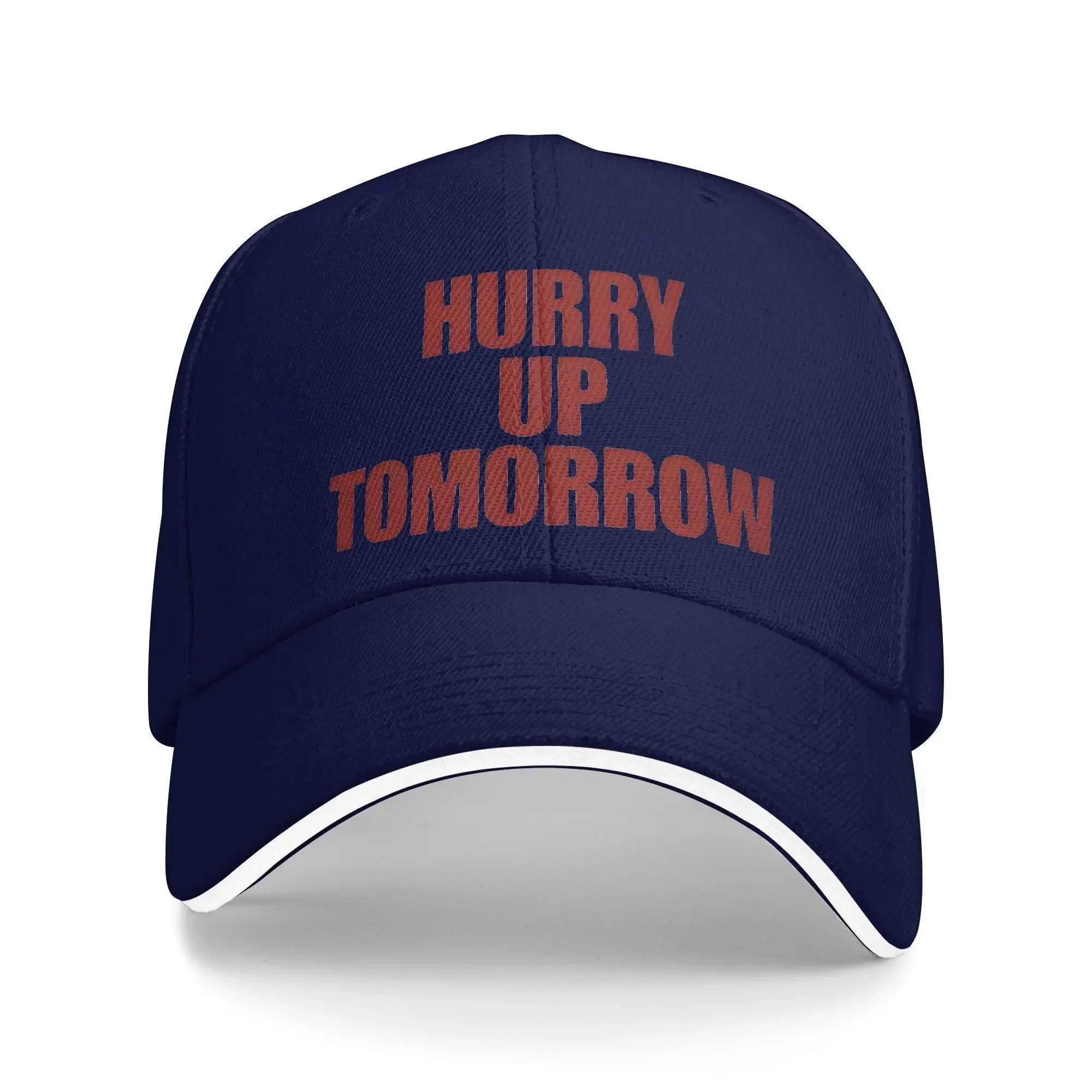 

hurry up tomorrow Album Cap For Unisex Cool Baseball Cap The Weeknd Sun Hat Travel Headewear Adjustable Fit One Size