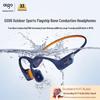Aigo Bone Conduction IPX8 Sports Headphones with 32GB MP3