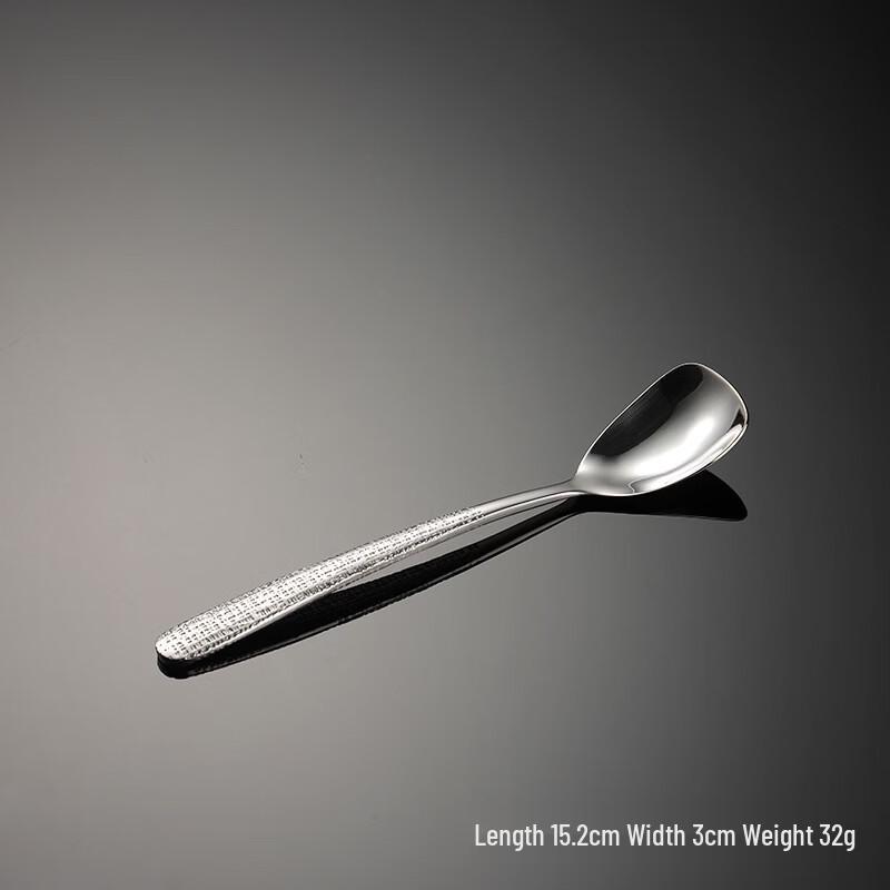 Qianxing Textured 410 Stainless Steel Ice Cream Spoons