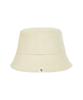 Bajal Wide Corduroy Label Bucket Hat Cream