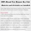 MechanMagic Key Fob Replacement Fits For CWTWB1U793 Ford F-150 2004-2014 F-250 F-350 F-450 Flex 2009-2017 Explorer 2001-2015 Escape Ranger Fusion