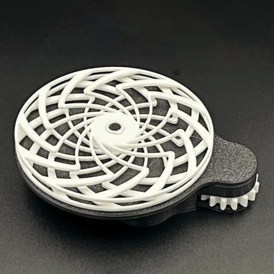 Stress Relief Spiral Toy 3D Printed Toy Pocket Size Fidget Toy Relaxation