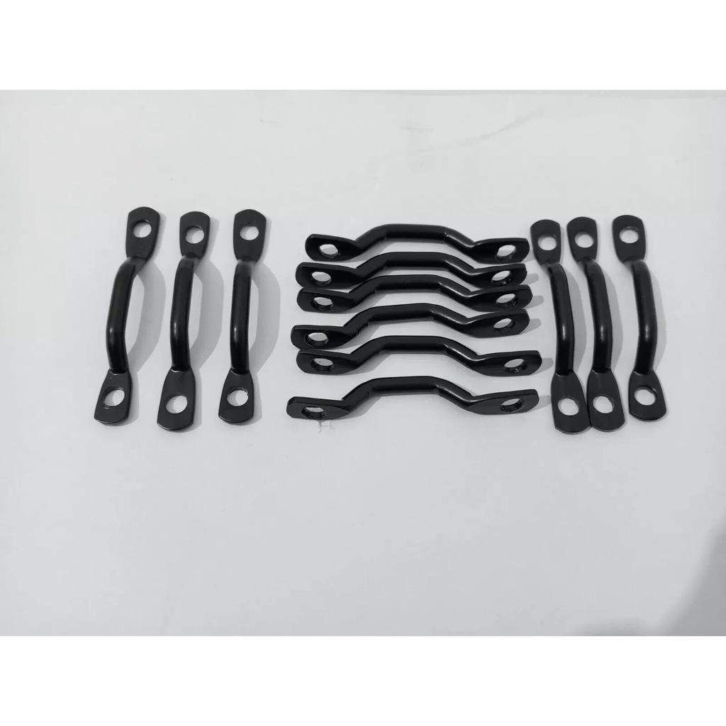 JEEP WILLYS MB GPW CJ2A 3A 3B CJ5 M38 M38A1 FOOTMAN LOOPS BRACKET 12 PCS |Fit H9