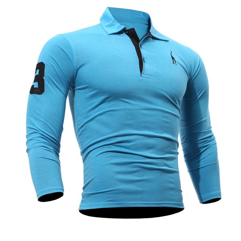 Premium Quality Men's Stylish Slim Fit Long Sleeve Basic Muscle Tee Shirts For Daily Wear