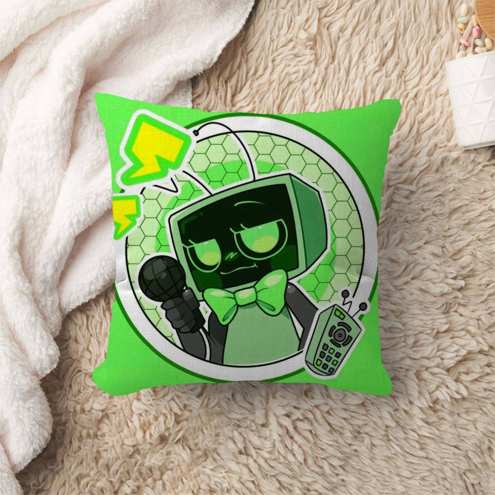 Hot Horror Game Dandys World Pillow Gift Home Office Decoration Bedroom Sofa Car Cushion Cover Case X
