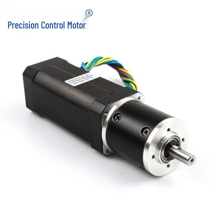 Low-Heat Durable 24V Brushless DC Motor with NEMA17 Miniature Gearbox