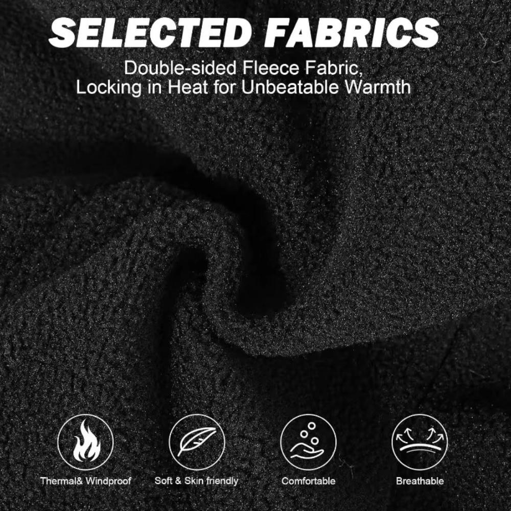 Windproof Neck Gaiter Fleece Liner Cycling Mask Protective Equipment Windproof Ski Mask Outdoor