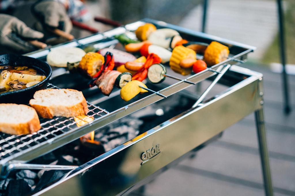 Onoe Seisakusho Evolve BBQ Stove 65HL Unit M Height Adjustable 29 X Bonfire Stand Grill BBQ Stove Camping (ONOE) - EV-65HL [1 (mesh 61cm) Equipment]