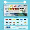 Xiaokani Acrylic Paint Set - 24 Colorfast, Waterproof Colors for Children's Art with Sun Protection