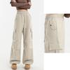 Izzue IT Women's High-Waist Wide-Leg Cargo Pants