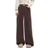 Women's Thickened Corduroy Straight-Leg Casual Pants