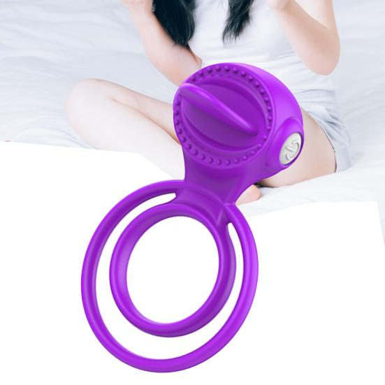 Cock Ring Compact Structure Flirting Sex Toy Men's Sex Toy For Bedroom
