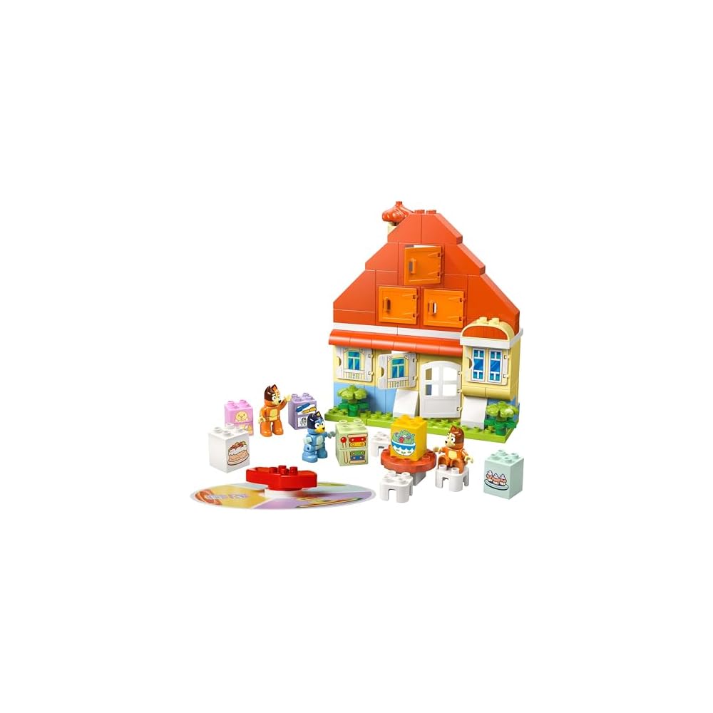 LEGO Bluey Bluey's House Memory Game Toy Building Blocks Educational for Kids Ages 1.5 to 6