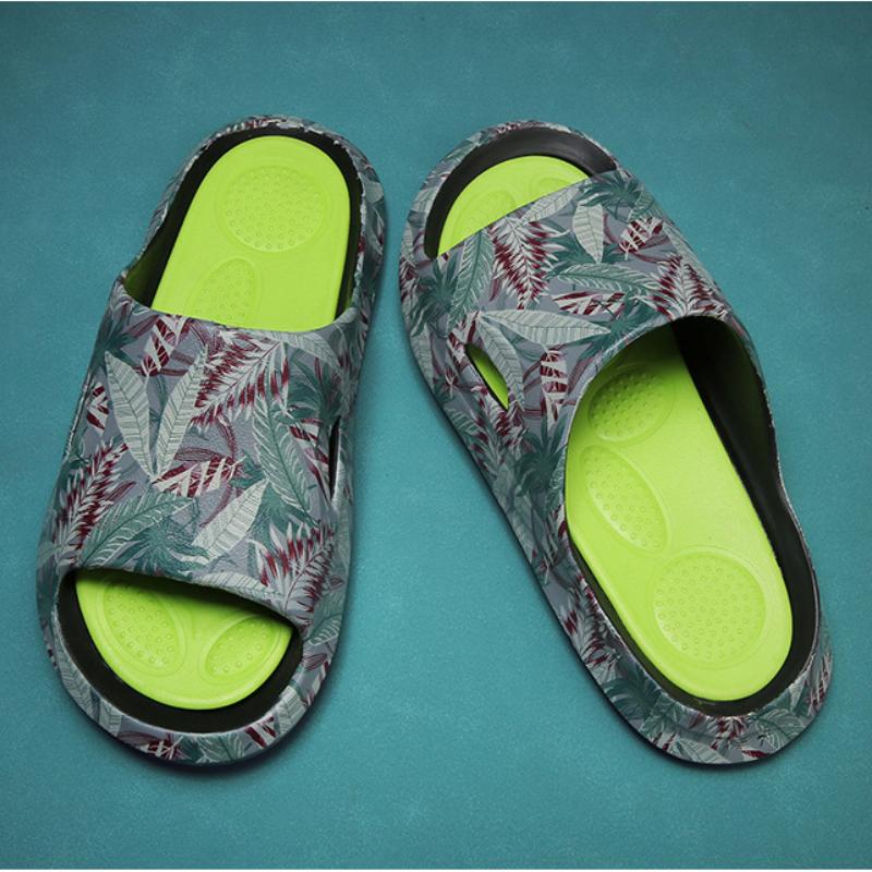 Fashion Men's Indoor Slippers Non-Slip Breathable Sandal Male for Shoes Summer Casual Soft Slipper Light Men Trend Beach Sandals New