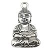 Buddha Statues Charms Multi Color Alloy Pendants For Spiritual Zen Jewelry Making