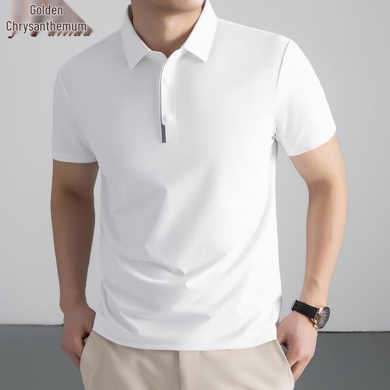 Men's Ice Silk Polo T-Shirt