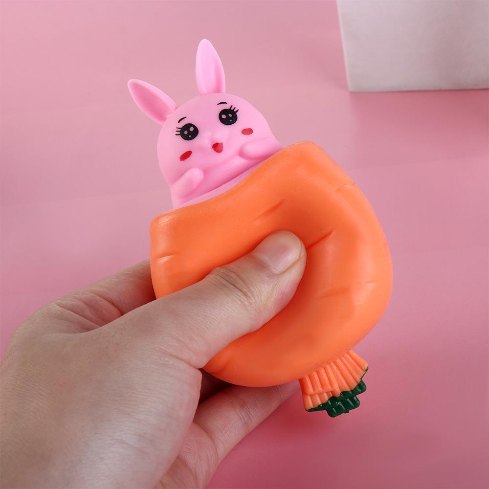 Frog Pop Up Squeeze Toys Cheese Mouse Pinch Toy Cute Decompression Toy Kids Gift